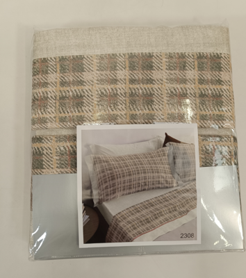 FLANNEL BED SET 2P 2308 Tellini S.r.l. Wholesale Clothing